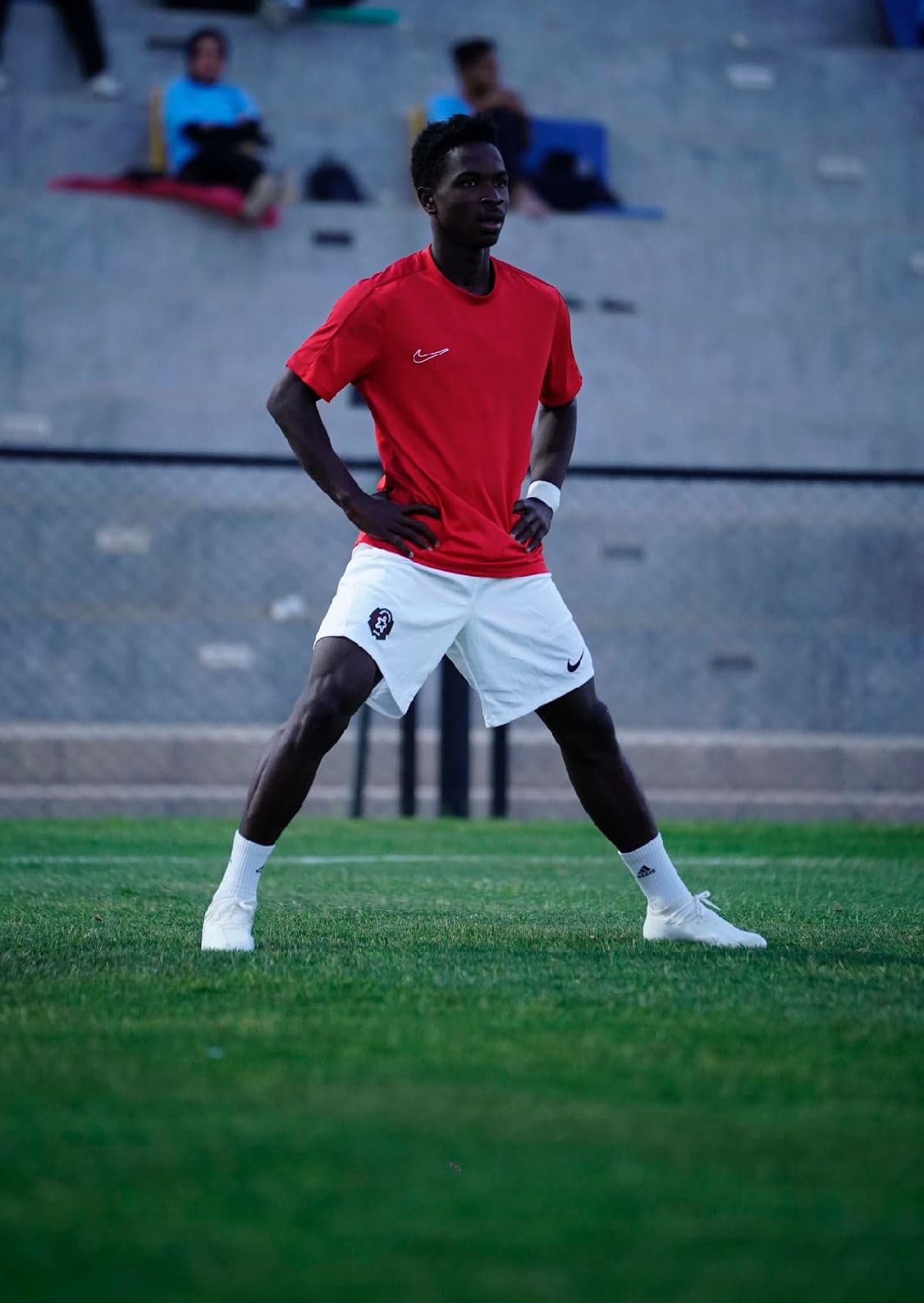 Prince Amoako training focus